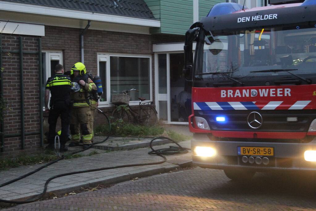 Brand in keuken door vergeten pan