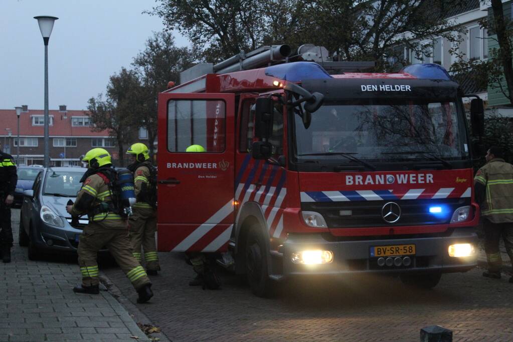 Brand in keuken door vergeten pan