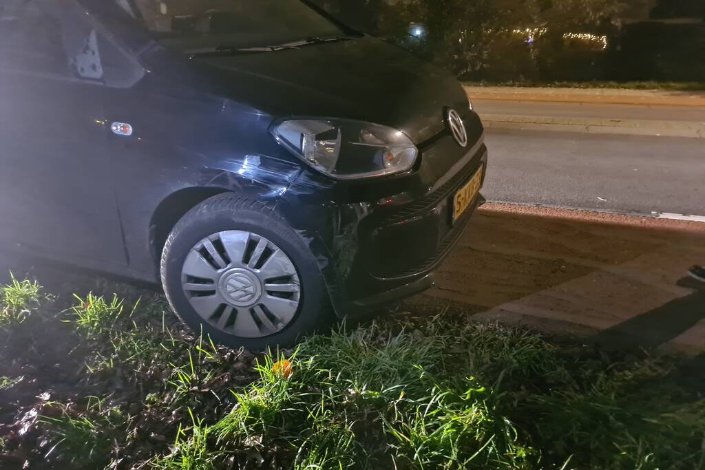 Scooterrijder veroorzaakt ongeval