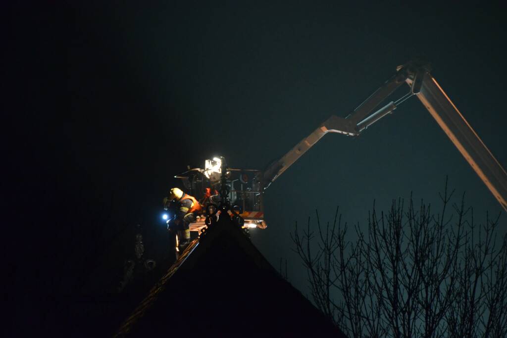 Flinke brand in woonboerderij