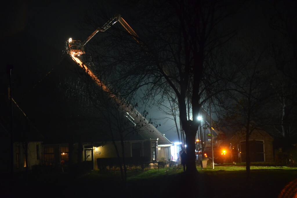 Flinke brand in woonboerderij