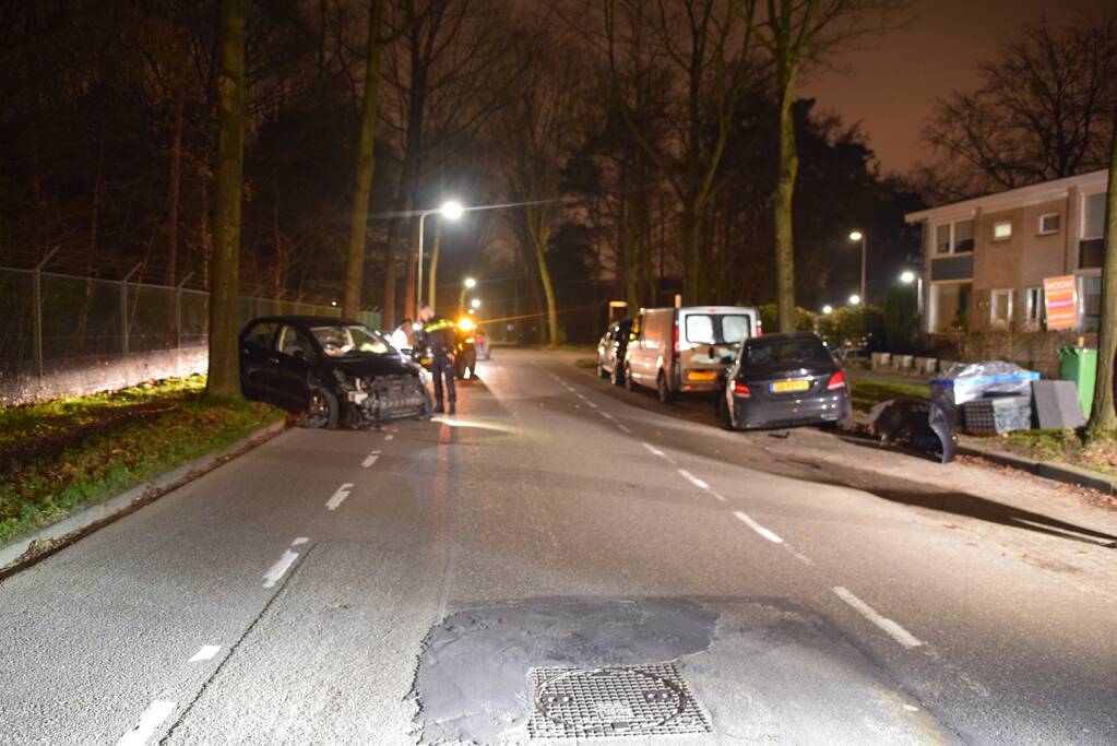 Meerdere voertuigen beschadigd bij ongeval