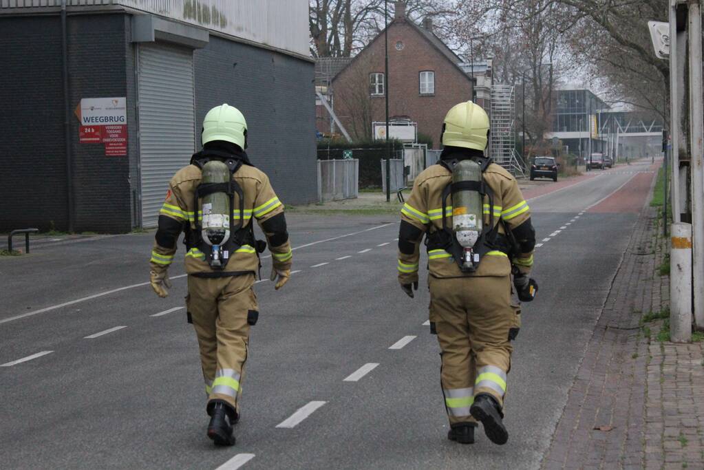 Mogelijk brand bij Victoria Mengvoeders