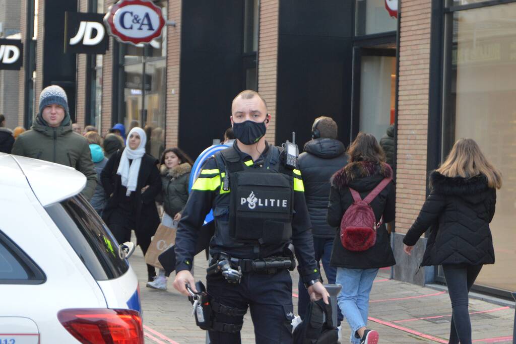 Overval op Vodafone winkel