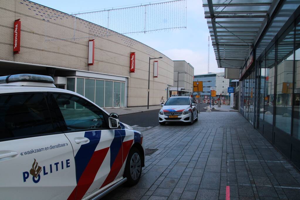 Overval op Vodafone winkel