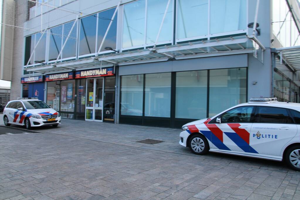 Overval op Vodafone winkel