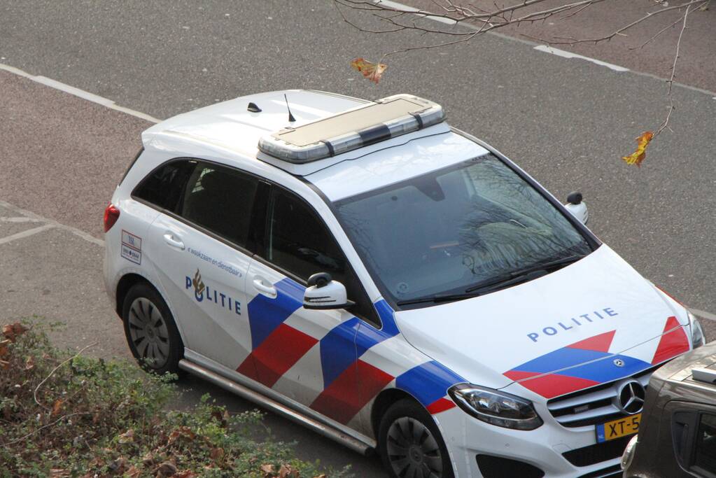 Aanhouding met getrokken wapen na vechtpartij