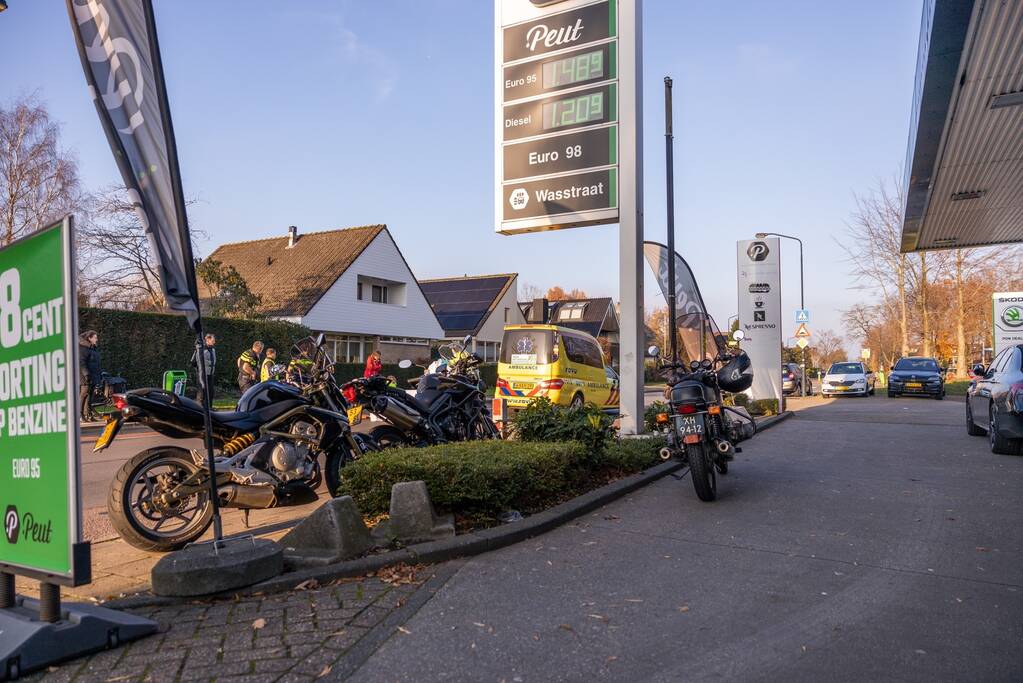 Motorrijder gewond bij valpartij