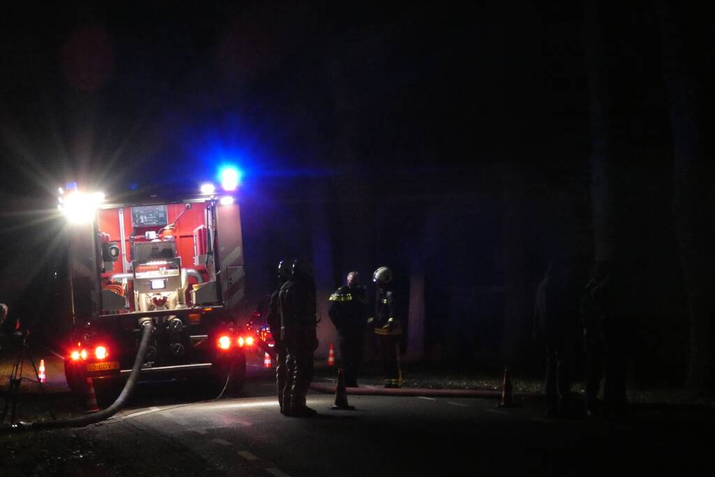 Asbest vrijgekomen bij brand in schuur