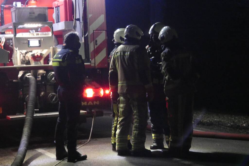 Asbest vrijgekomen bij brand in schuur