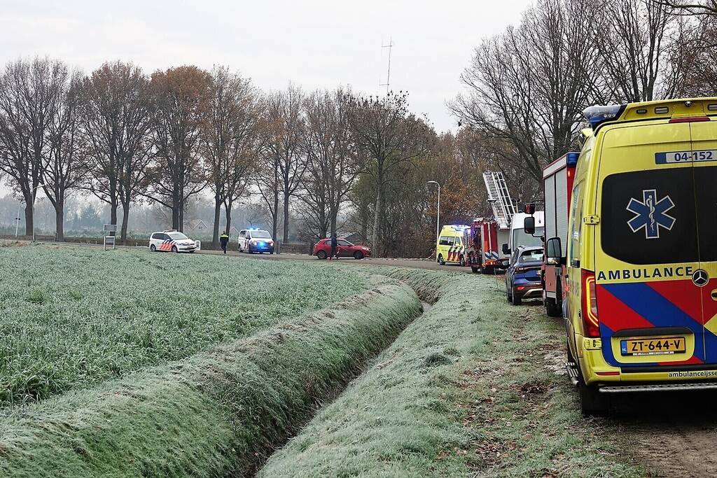 Automobilist overleden bij eenzijdig ongeval
