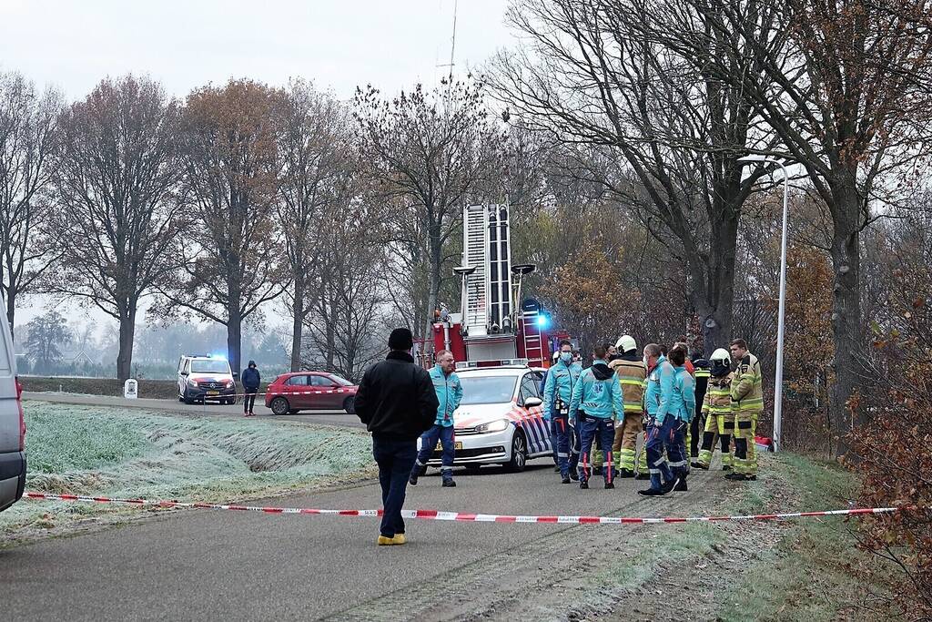 Automobilist overleden bij eenzijdig ongeval