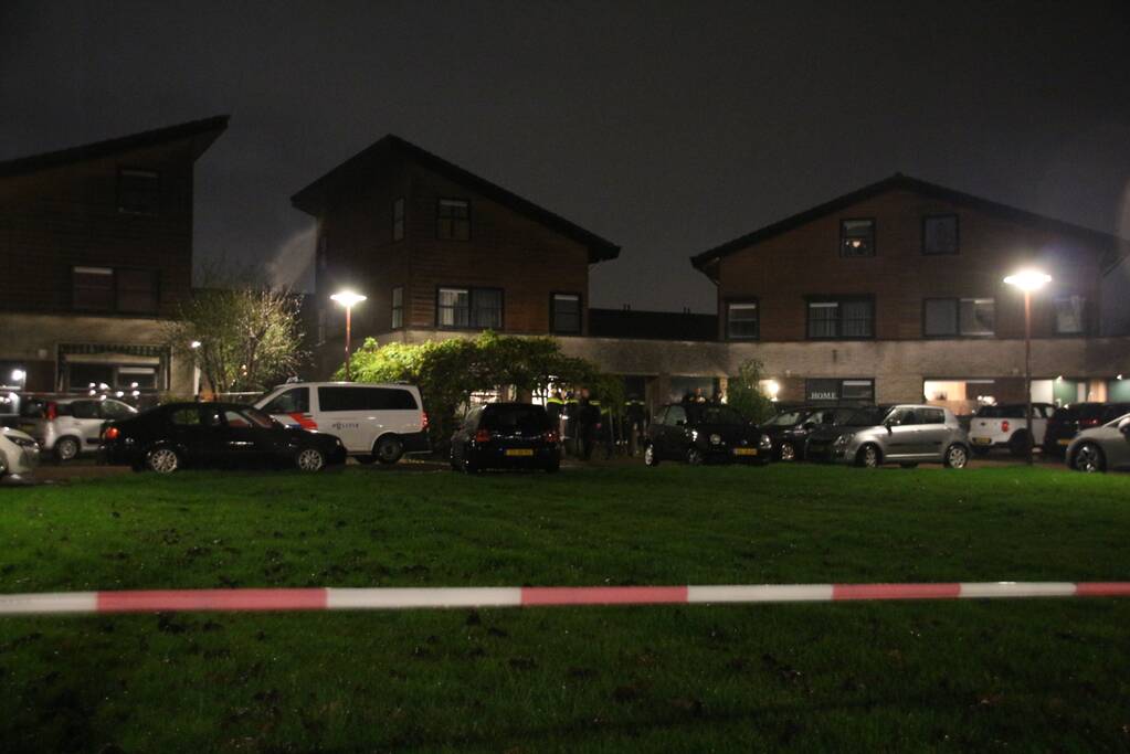 Persoon gewond na schietincident