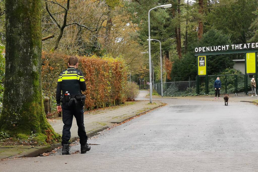 Politie achter loslopende honden aan