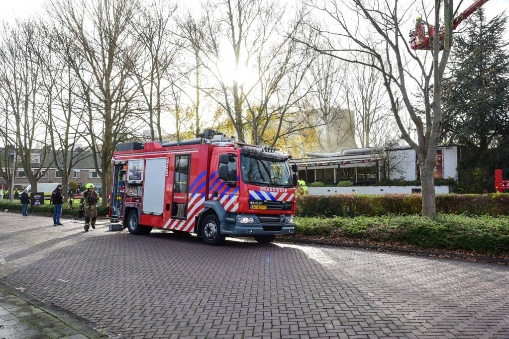 Zeer grote brand bowlingcentrum Dok99