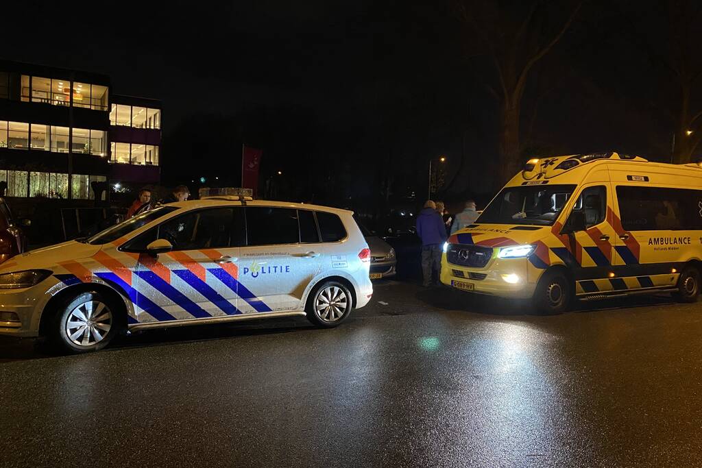 Botsing tussen meerdere auto's
