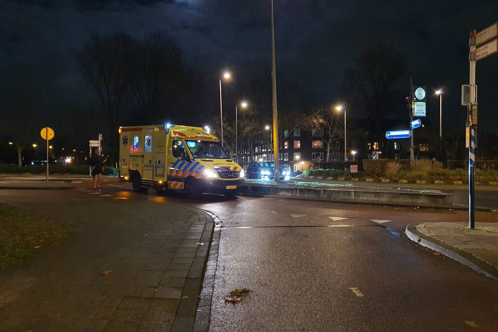 Fietser gewond na aanrijding met auto