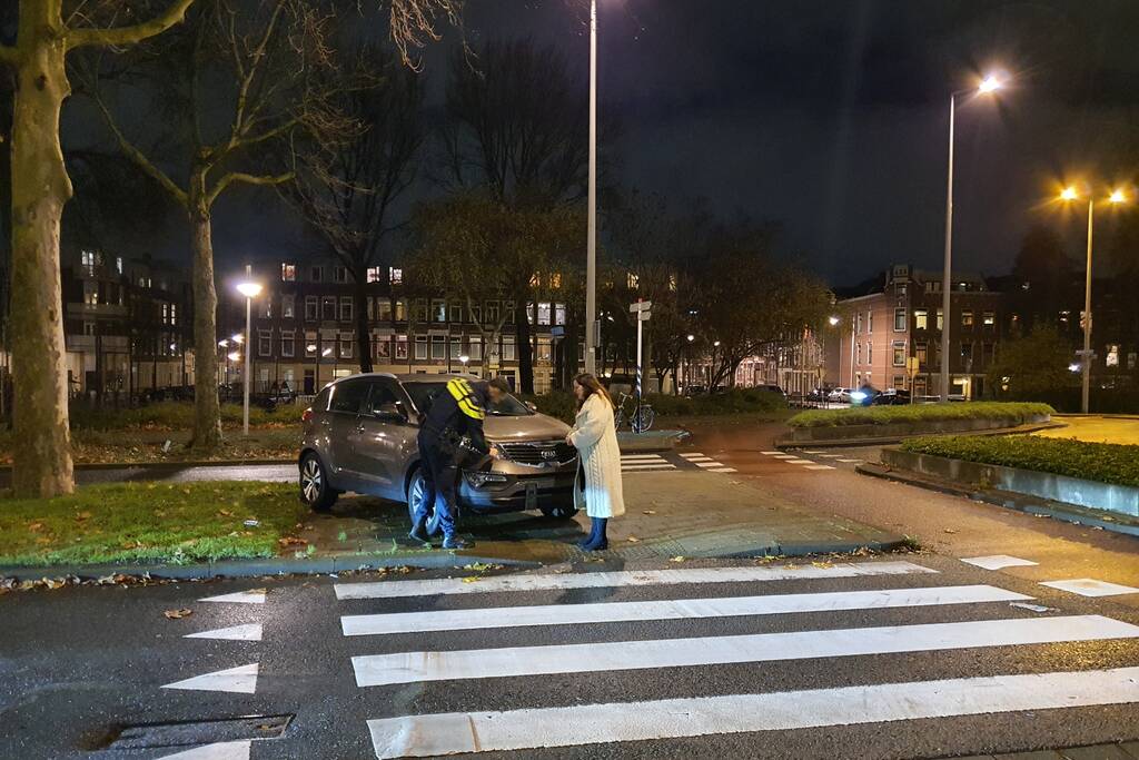 Fietser gewond na aanrijding met auto