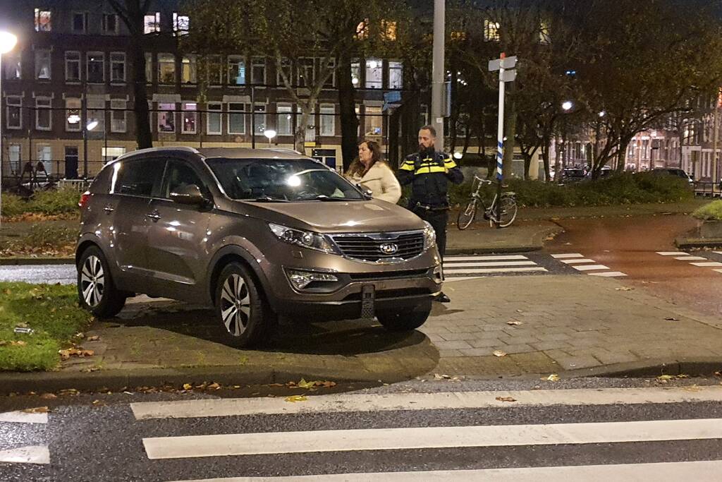 Fietser gewond na aanrijding met auto