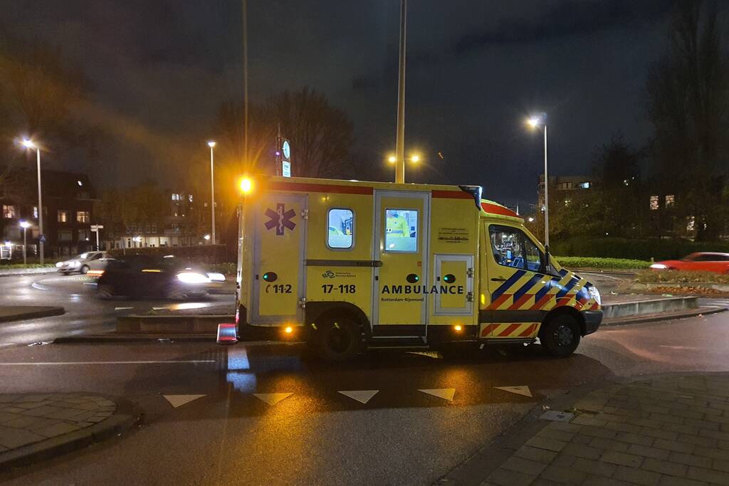 Fietser gewond na aanrijding met auto
