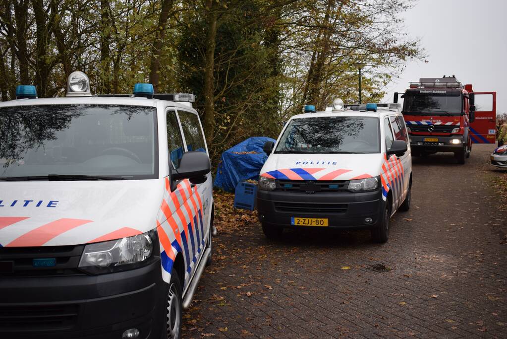 Politie vindt ondergrondse container met hennepkwekerij