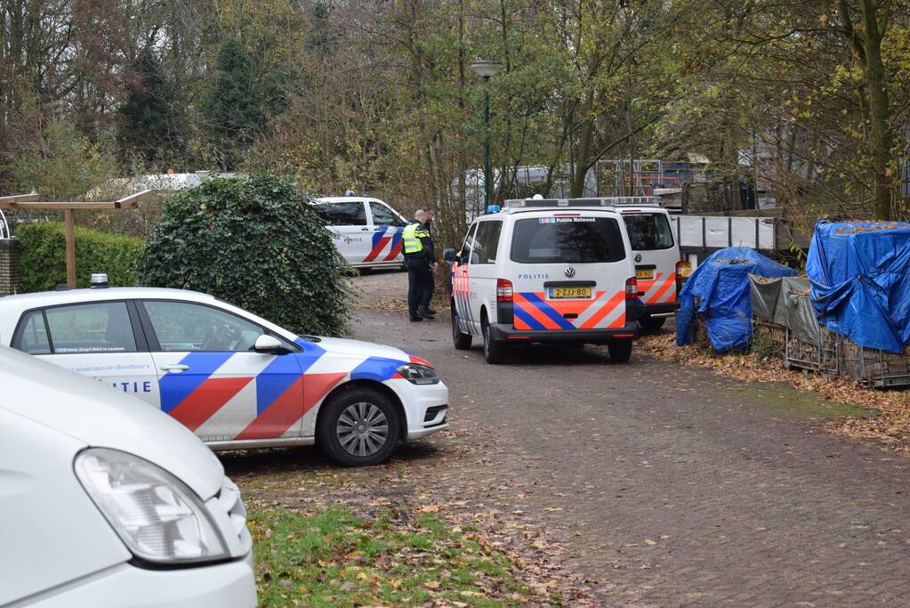 Politie vindt ondergrondse container met hennepkwekerij