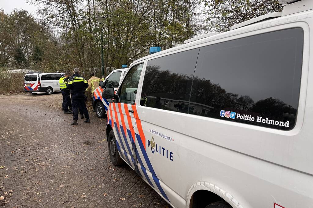 Politie vindt ondergrondse container met hennepkwekerij