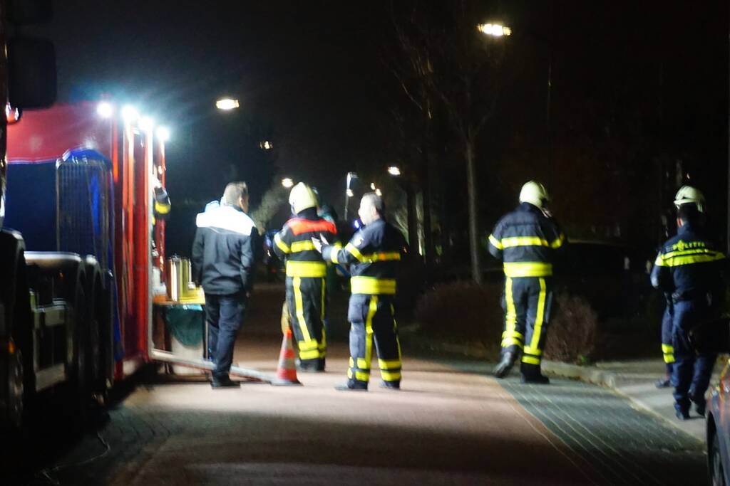 Drugslab aangetroffen na brand in loods