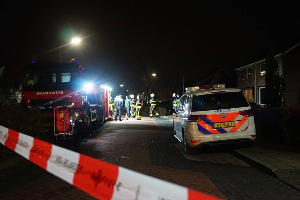 Drugslab aangetroffen na brand in loods