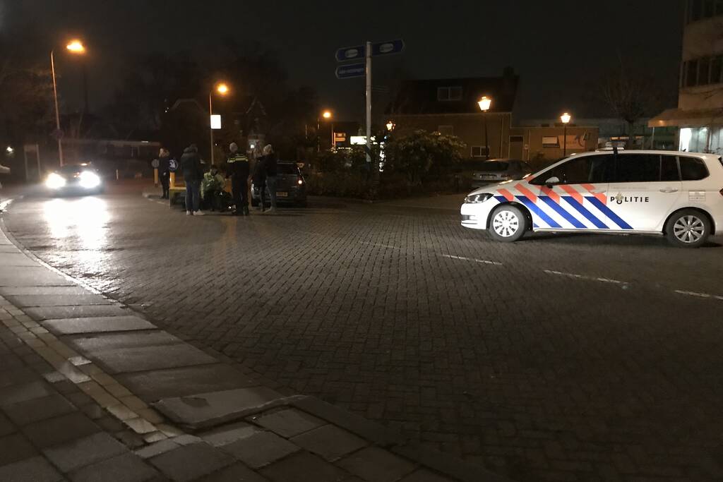 Pizzabezorger gewond na botsing met auto