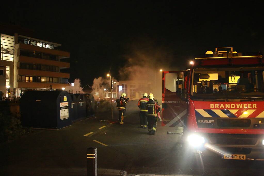 Opnieuw containerbrand in korte tijd