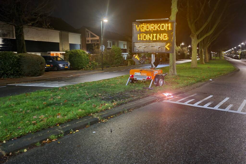 Tekstkar beschadigd naar harde knal