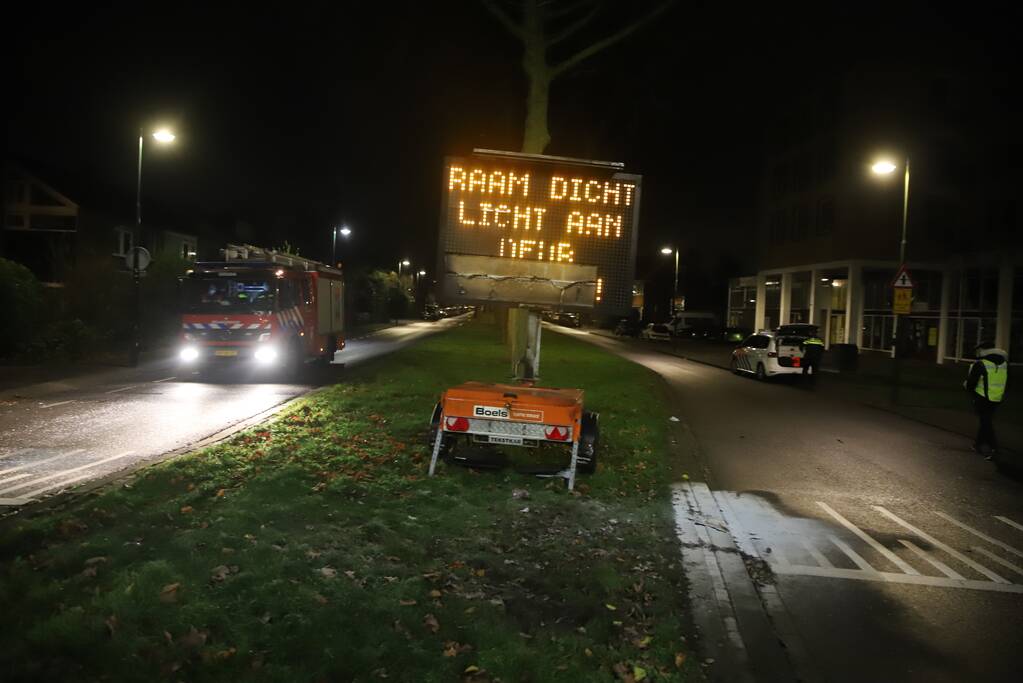 Tekstkar beschadigd naar harde knal
