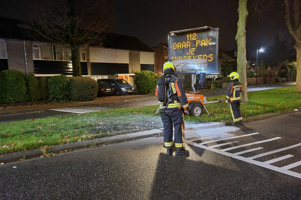 Tekstkar beschadigd naar harde knal