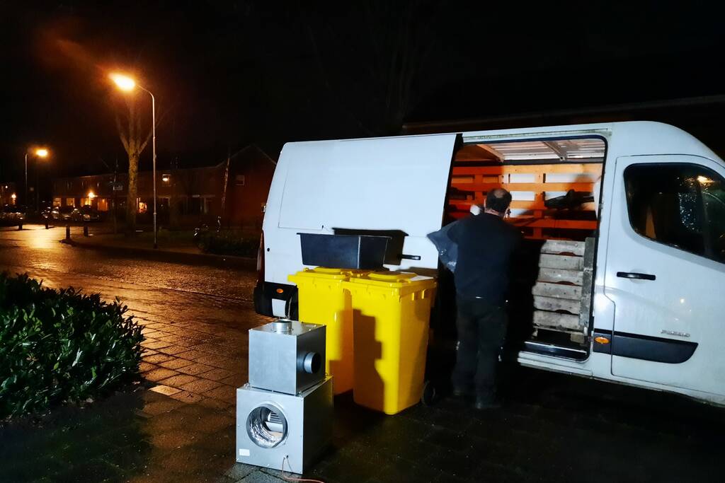 Hennepkwekerij aangetroffen in woning