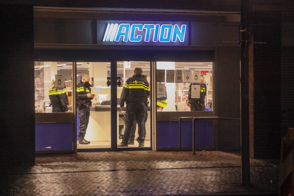 Overval op vestiging Action, daders gevlucht