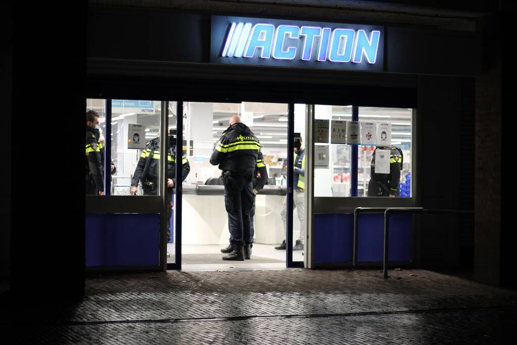 Overval op vestiging Action, daders gevlucht