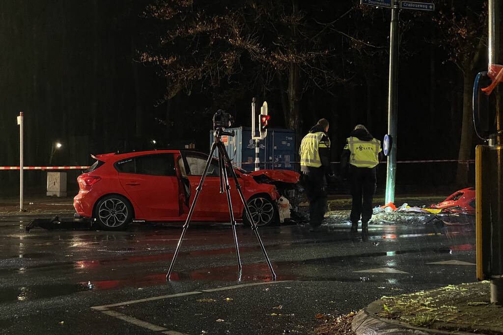 Fikse schade bij botsing tussen twee wagens