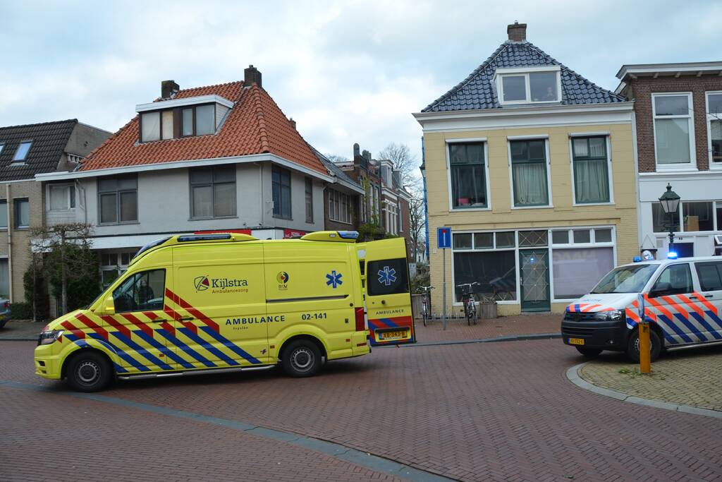Fietsster raakt gewond bij botsing met auto