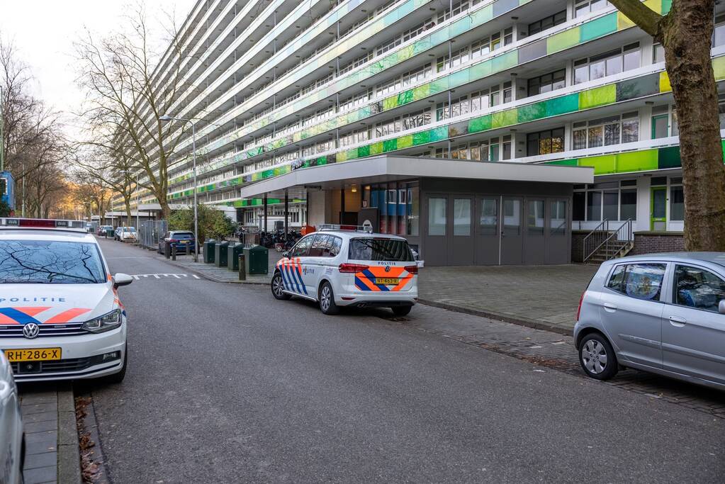 Steekpartij in flatwoning