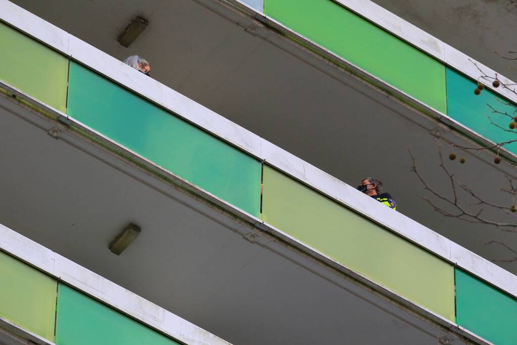 Steekpartij in flatwoning