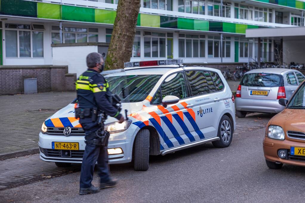 Steekpartij in flatwoning