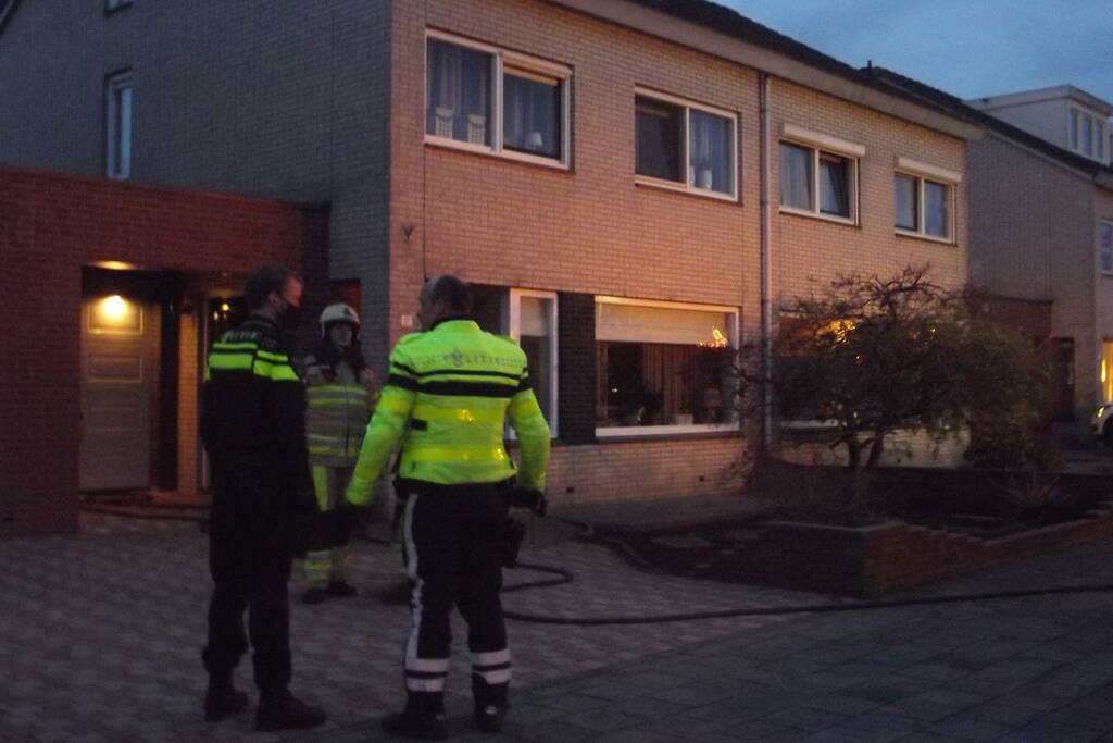 Damp zorgt voor melding woningbrand
