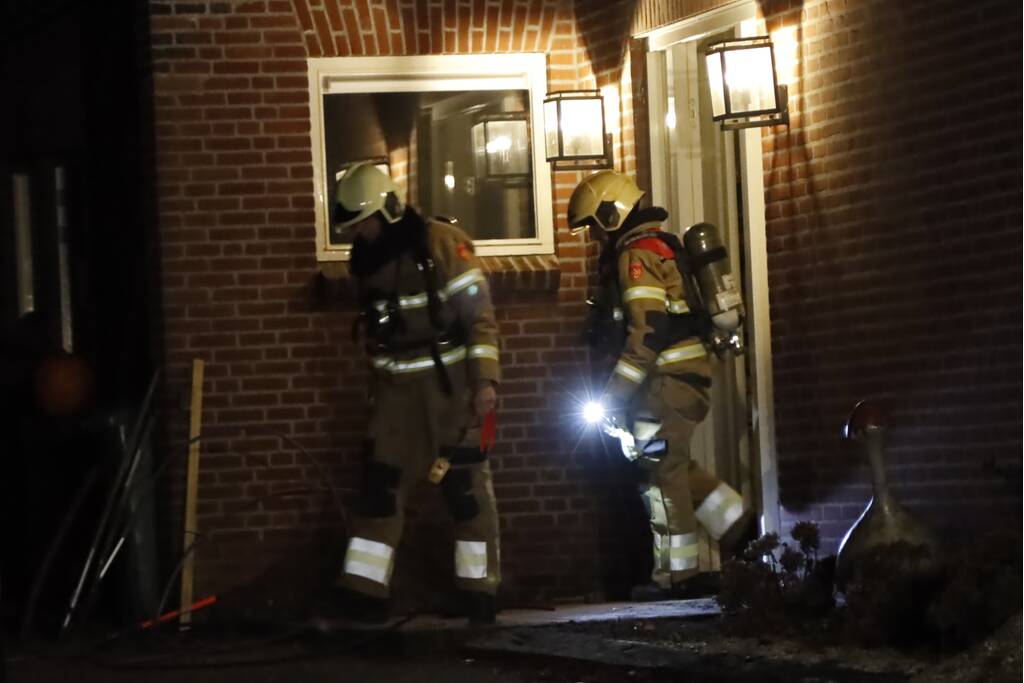 Breuk in gasleiding in spouwmuur