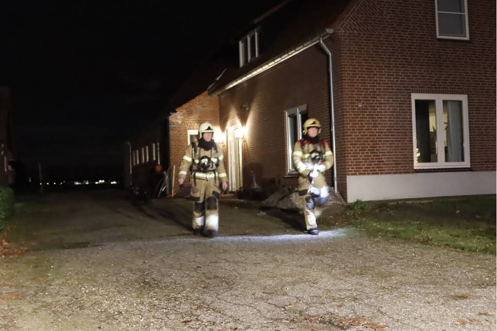 Breuk in gasleiding in spouwmuur