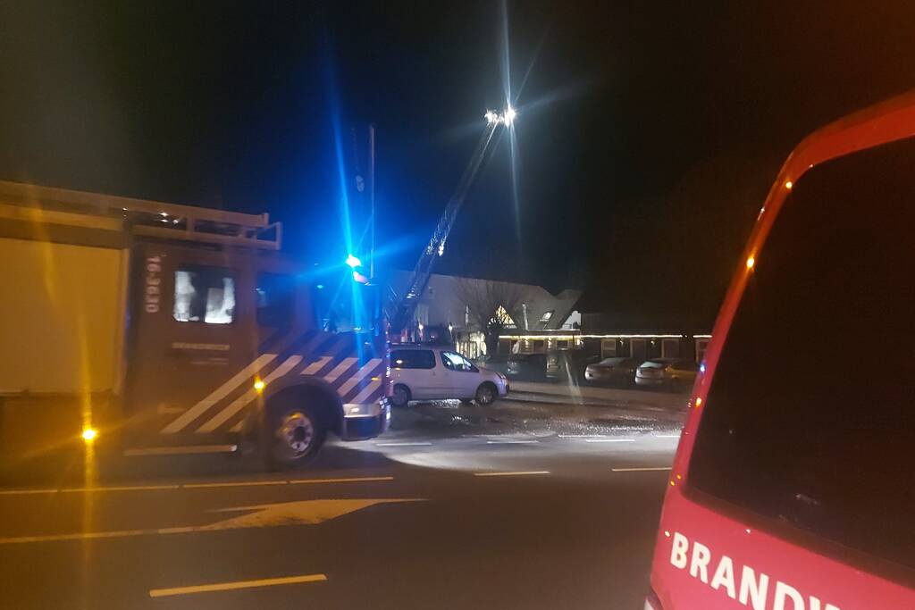 Grote brand in hotel de Witte Brug