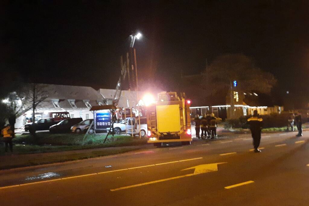 Grote brand in hotel de Witte Brug