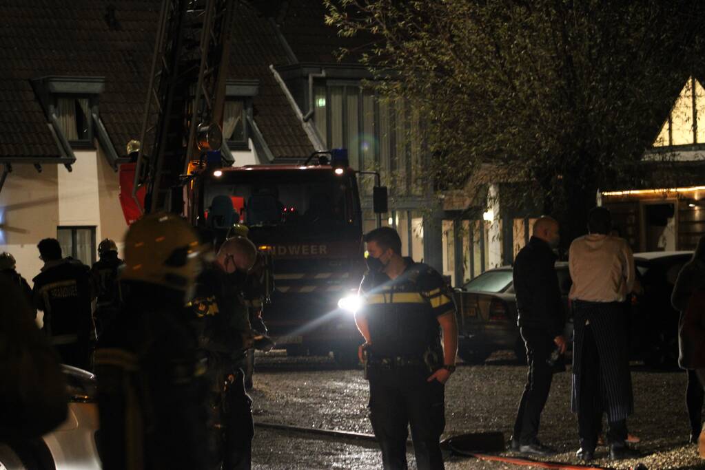 Grote brand in hotel de Witte Brug
