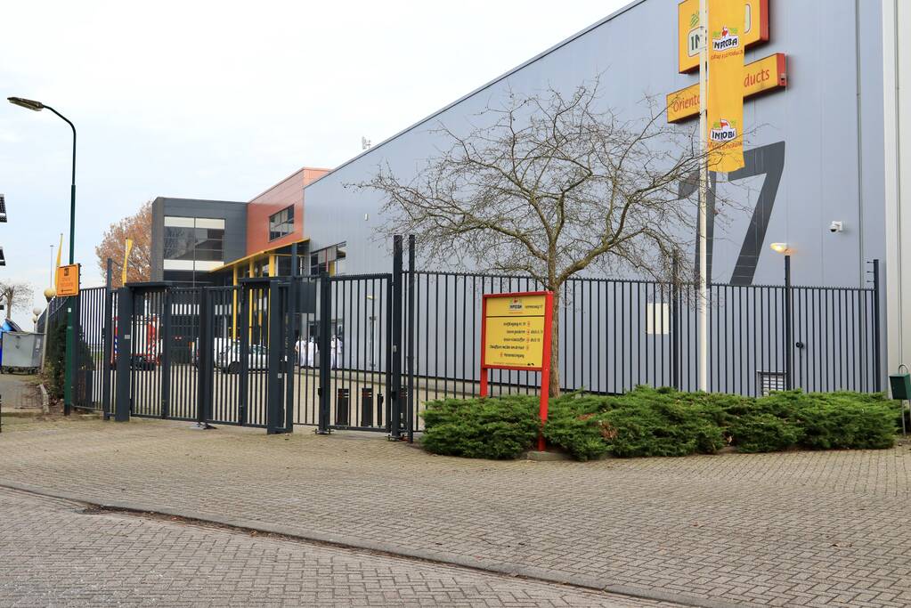 Voedselfabrikant Inproba ontruimd door brandmelding