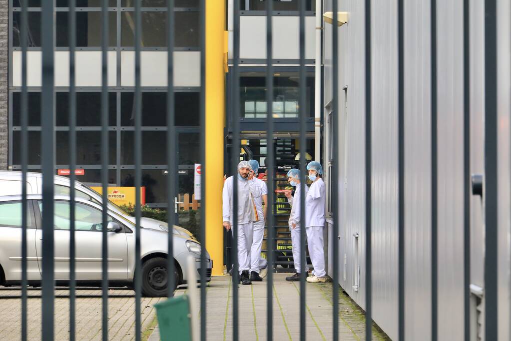 Voedselfabrikant Inproba ontruimd door brandmelding